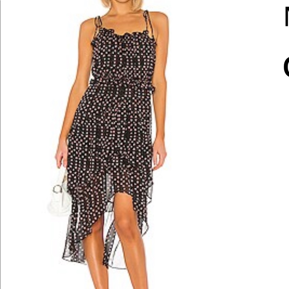 MISA Zakia Dress in ditsy floral